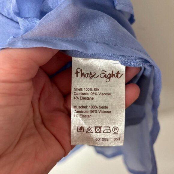 Y2K Women’s Silk Blouse fairy core whimsigoth coquette boho chic peasant Size M - Picture 6 of 8